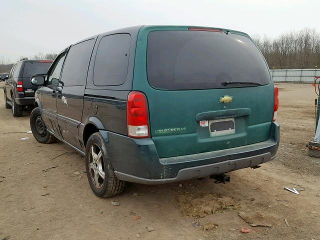 1GNDV23LX6D153076 - 2006 CHEVROLET UPLANDER L 绿色 照片 3