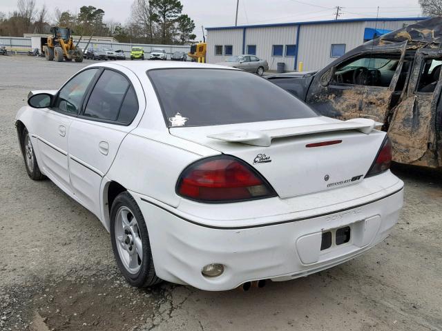 1G2NW52E74C221095 - 2004 PONTIAC GRAND AM G WHITE photo 3