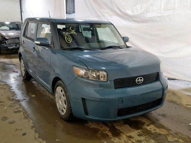 JTLKE50EX81030023 - 2008 TOYOTA SCION XB BLUE photo 1