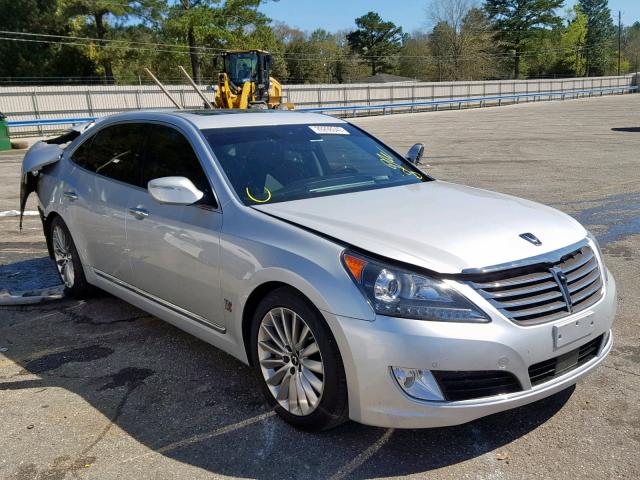 KMHGH4JH8GU101031 - 2016 HYUNDAI EQUUS SIGN SILVER photo 1