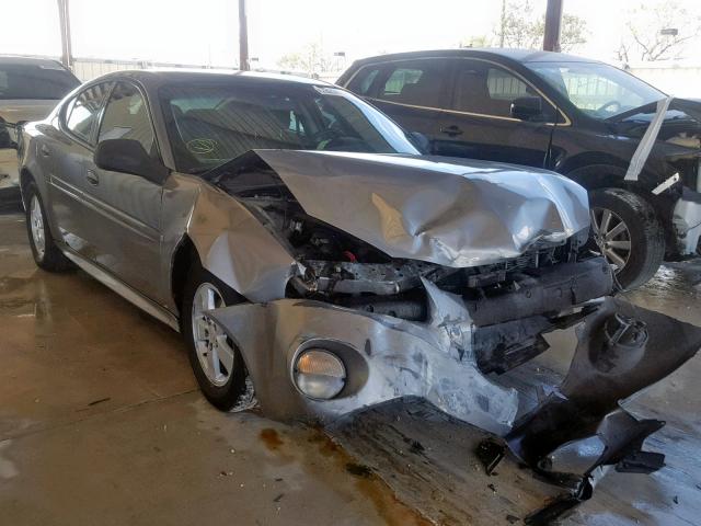 2G2WP552181144710 - 2008 PONTIAC GRAND PRIX GRAY photo 1