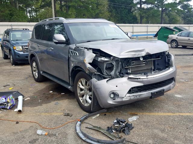 JN8AZ2NE7D9041872 - 2013 INFINITI QX56 GRAY photo 1