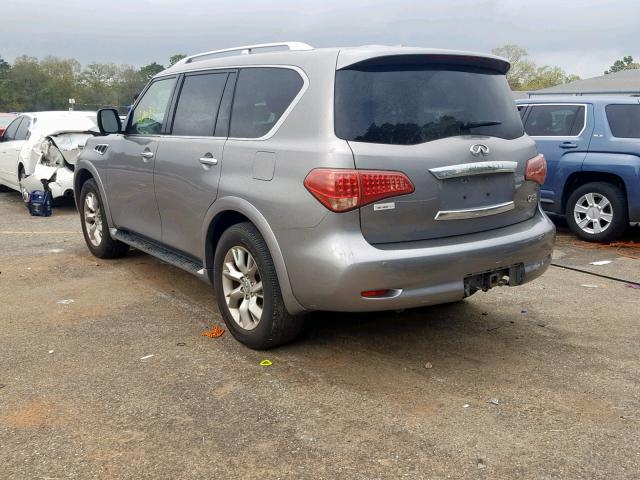 JN8AZ2NE7D9041872 - 2013 INFINITI QX56 GRAY photo 3