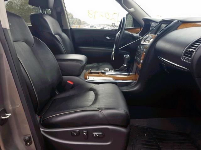 JN8AZ2NE7D9041872 - 2013 INFINITI QX56 GRAY photo 5