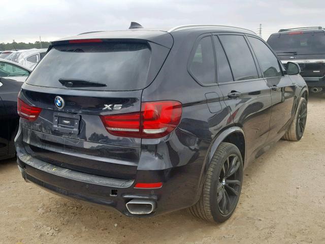 5UXKR2C3XH0X07424 - 2017 BMW X5 SDRIVE3 BLACK photo 4