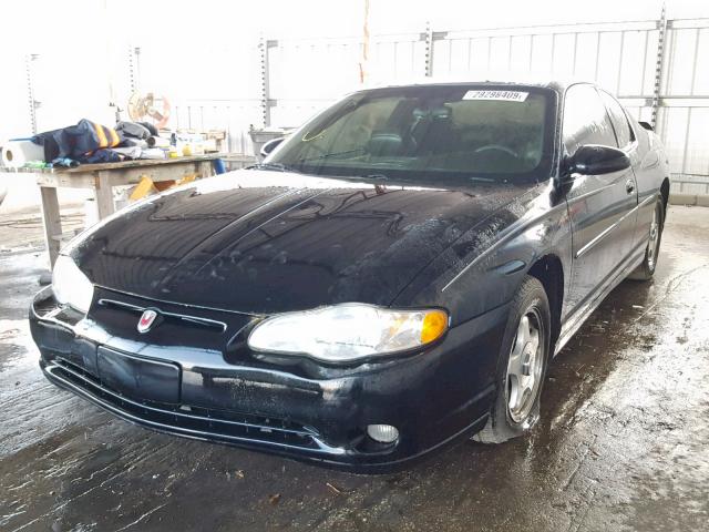 2G1WW12E849281444 - 2004 CHEVROLET MONTE CARL 黑色 照片 2