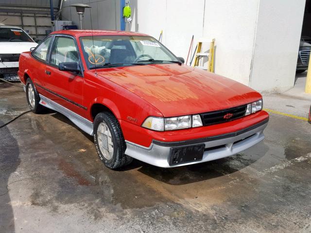 1G1JF11W9J7217723 - 1988 CHEVROLET CAVALIER Z RED photo 1