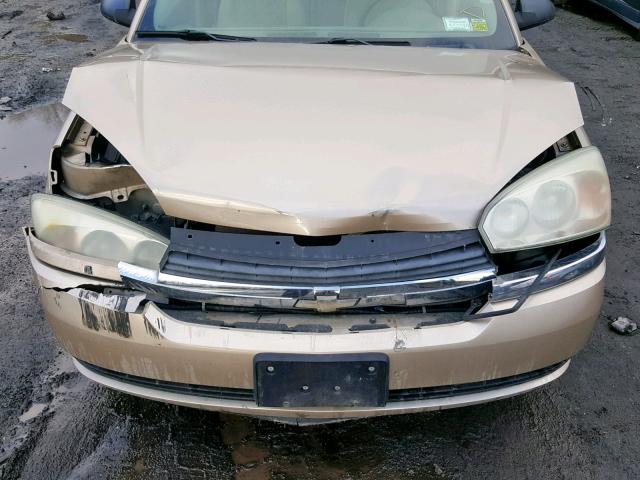 1G1ZT52885F242188 - 2005 CHEVROLET MALIBU LS TAN photo 7