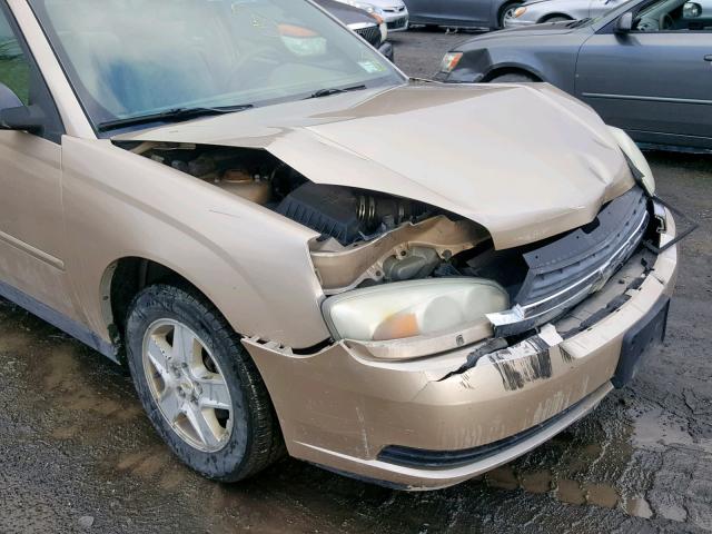 1G1ZT52885F242188 - 2005 CHEVROLET MALIBU LS TAN photo 9