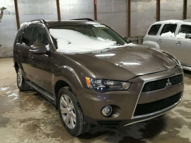 JA4JT3AW8DU011403 - 2013 MITSUBISHI OUTLANDER GRAY photo 1