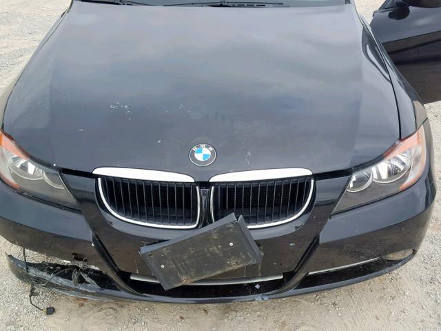 WBAVC535X8FZ84250 - 2008 BMW 328 I SULE BLACK photo 7