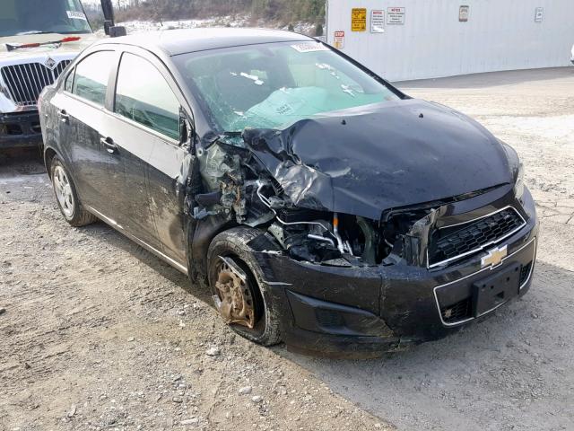 1G1JA5SH3F4101982 - 2015 CHEVROLET SONIC LS 黑色 照片 1