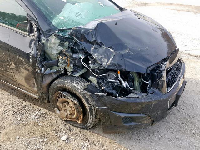 1G1JA5SH3F4101982 - 2015 CHEVROLET SONIC LS 黑色 照片 9