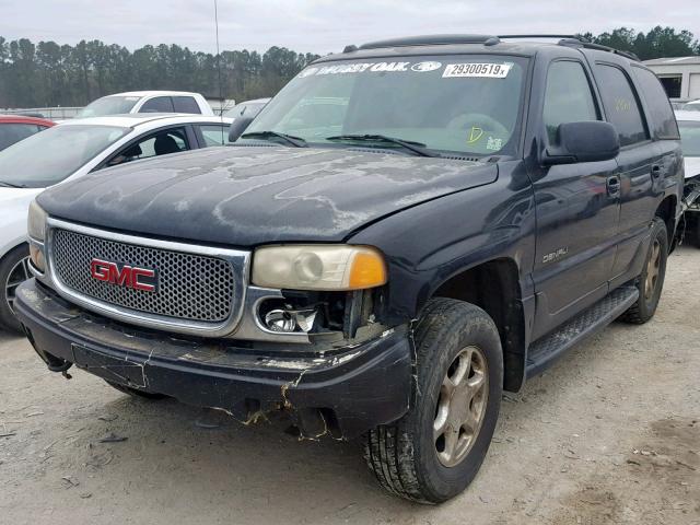 1GKEK63U95J250179 - 2005 GMC YUKON DENA BLACK photo 2