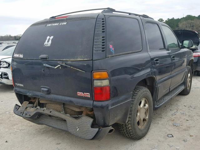 1GKEK63U95J250179 - 2005 GMC YUKON DENA BLACK photo 4