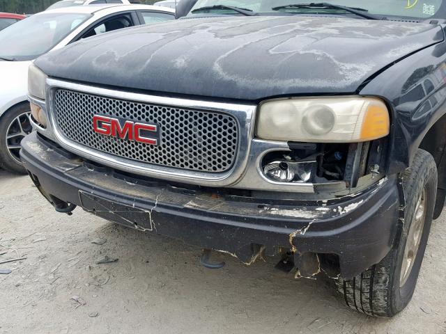 1GKEK63U95J250179 - 2005 GMC YUKON DENA BLACK photo 9