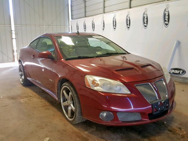 1G2ZM177484213630 - 2008 PONTIAC G6 GXP RED photo 1