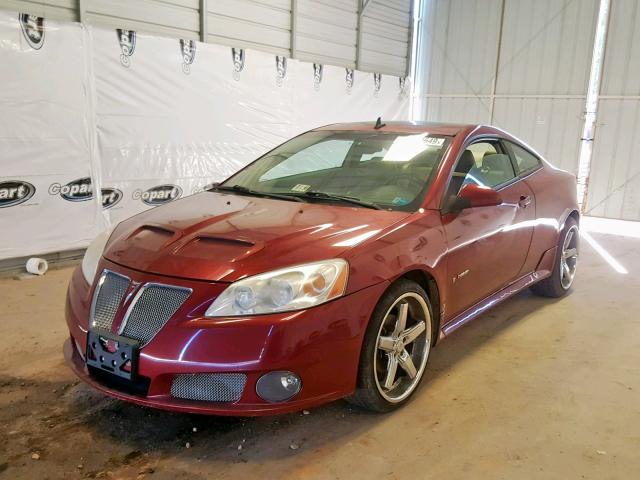 1G2ZM177484213630 - 2008 PONTIAC G6 GXP RED photo 2