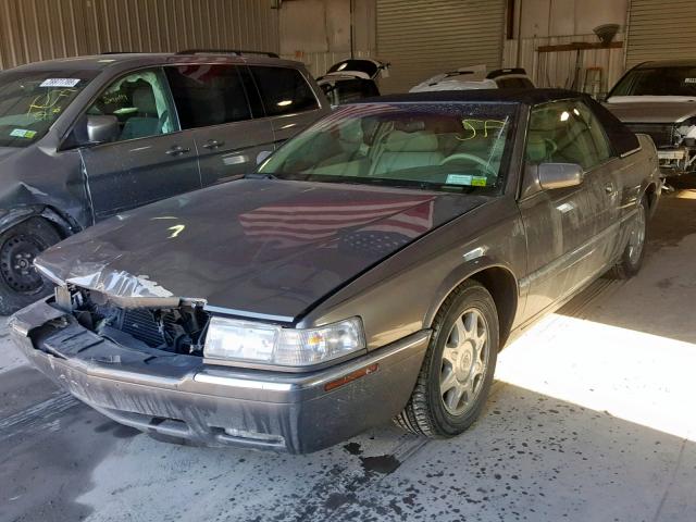 1G6ET1294XU602131 - 1999 CADILLAC ELDORADO T BEIGE photo 2