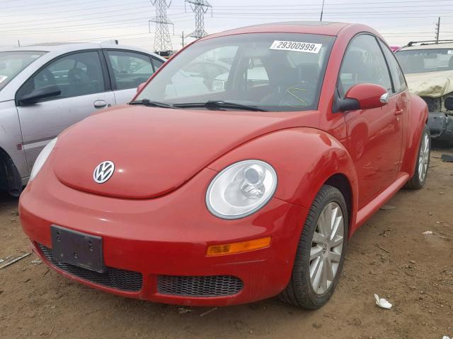 3VWRW31C08M526568 - 2008 VOLKSWAGEN NEW BEETLE Qırmızı foto 2