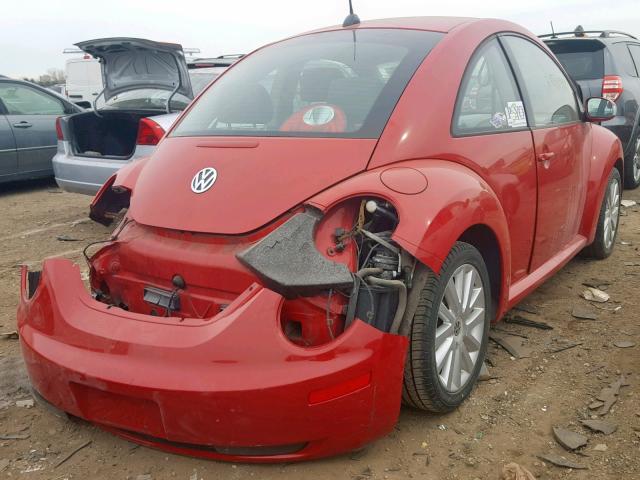 3VWRW31C08M526568 - 2008 VOLKSWAGEN NEW BEETLE Qırmızı foto 4