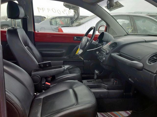 3VWRW31C08M526568 - 2008 VOLKSWAGEN NEW BEETLE Qırmızı foto 5