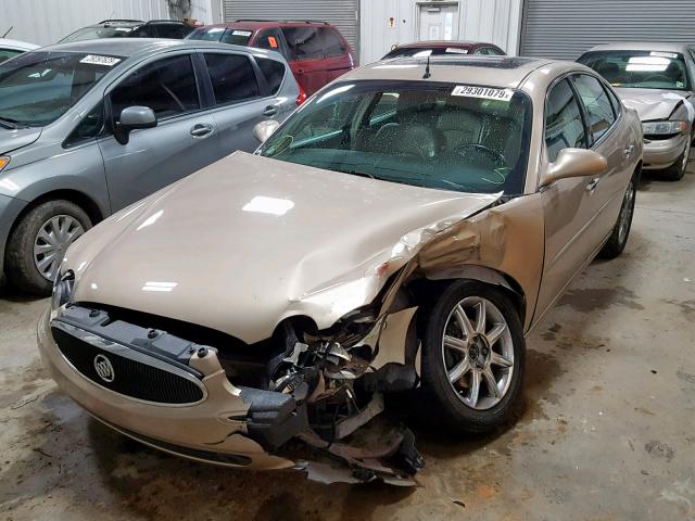 2G4WE567251233544 - 2005 BUICK LACROSSE C GOLD photo 2