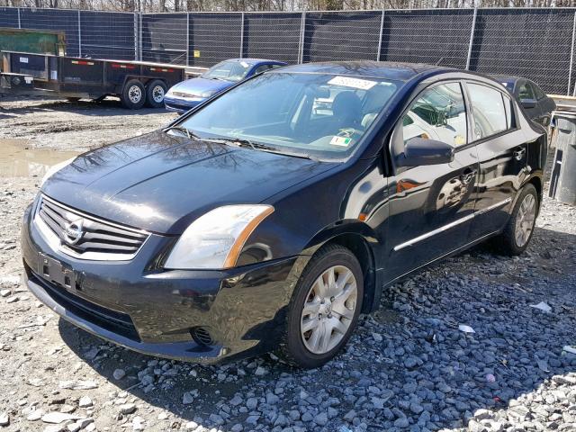 3N1AB6AP5AL667747 - 2010 NISSAN SENTRA 2.0 BLACK photo 2