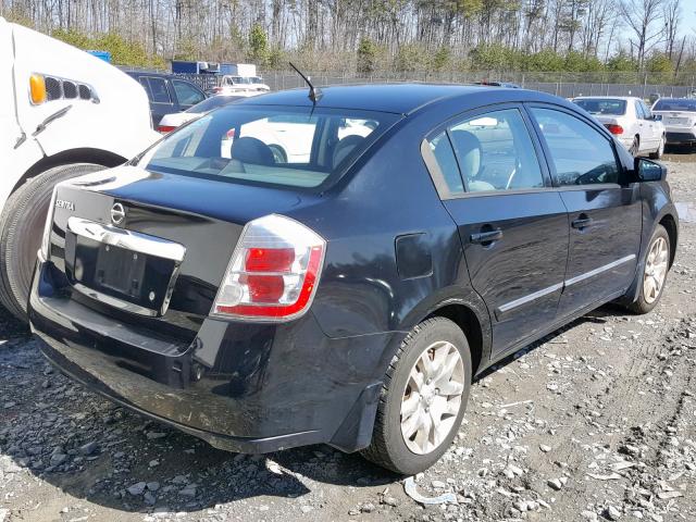 3N1AB6AP5AL667747 - 2010 NISSAN SENTRA 2.0 BLACK photo 4