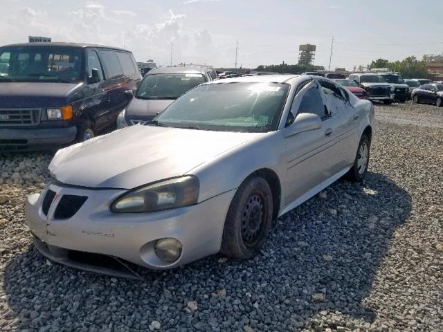 2G2WP522841370905 - 2004 PONTIAC GRAND PRIX SILVER photo 2
