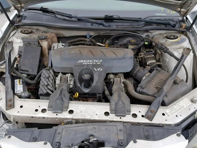 2G2WP522841370905 - 2004 PONTIAC GRAND PRIX SILVER photo 7