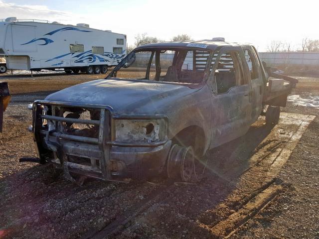 1FTSW31S54EC82217 - 2004 FORD F350 SRW S BURN photo 2