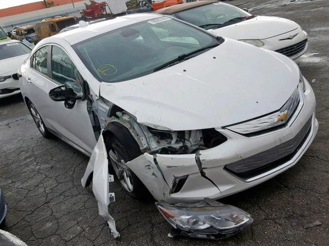 1G1RC6S50HU104835 - 2017 CHEVROLET VOLT LT WHITE photo 1