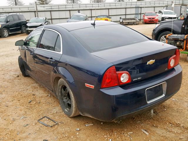 1G1ZG57B48F163551 - 2008 CHEVROLET MALIBU LS BLUE photo 3