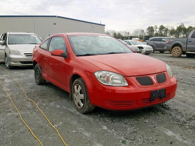 1G2AS18H597125857 - 2009 PONTIAC G5 RED photo 1