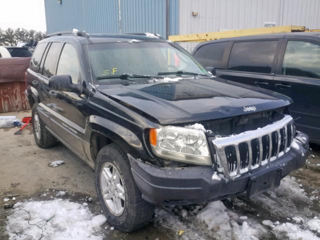 1J4GW48S53C606143 - 2003 JEEP GRAND CHER BLACK photo 1