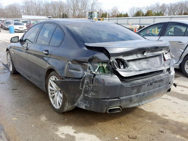 WBAFU9C51CC788166 - 2012 BMW 550 XI GRAY photo 3