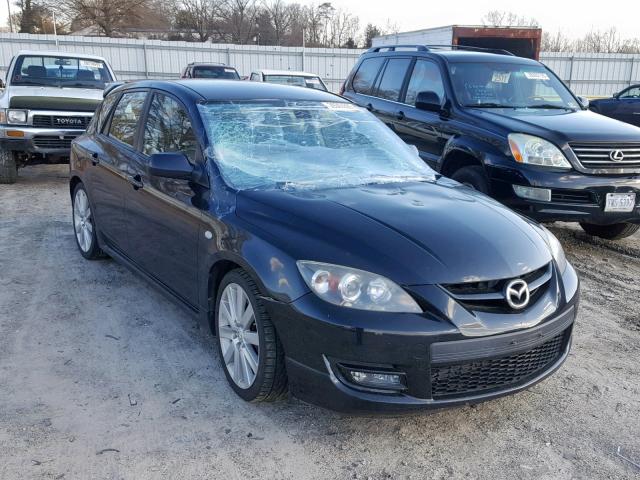 JM1BK34L171697627 - 2007 MAZDA SPEED 3 BLACK photo 1