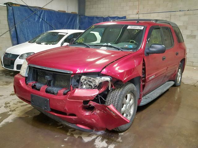 1GKET12S846161043 - 2004 GMC ENVOY XUV ORANGE photo 2