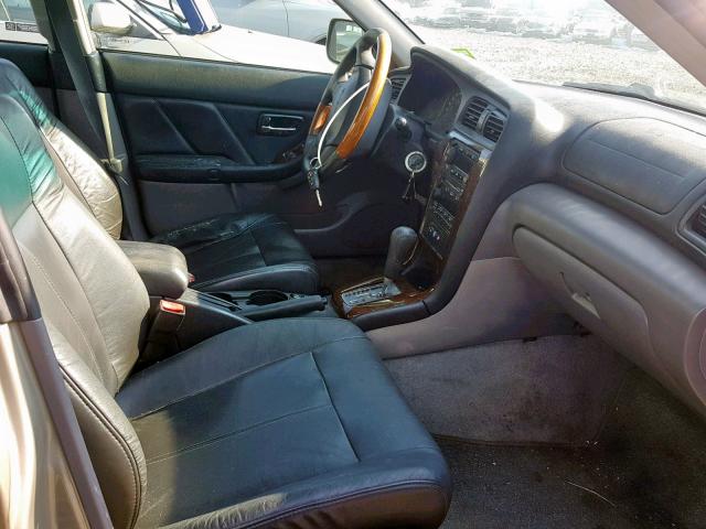 4S3BE896X37211377 - 2003 SUBARU LEGACY OUT GOLD photo 5