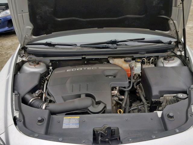 1G1ZH57B99F242423 - 2009 CHEVROLET MALIBU 1LT ვერცხლისფერი ფოტო 7