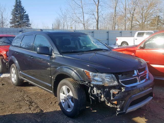 3D4PG1FG5BT530476 - 2011 DODGE JOURNEY MA BLACK photo 1