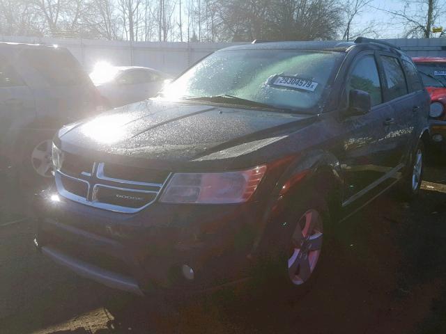 3D4PG1FG5BT530476 - 2011 DODGE JOURNEY MA BLACK photo 2