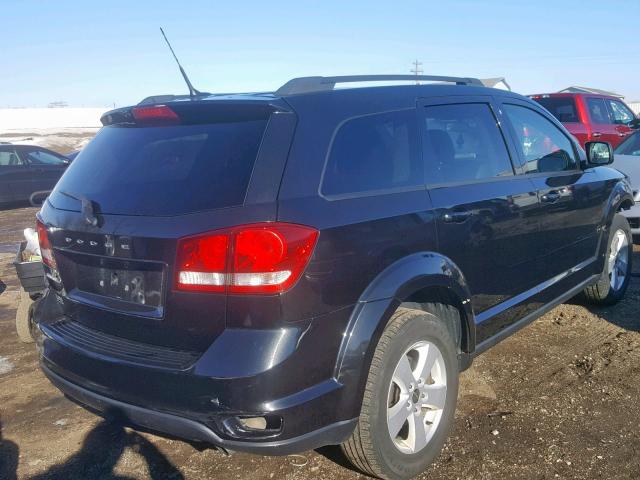 3D4PG1FG5BT530476 - 2011 DODGE JOURNEY MA BLACK photo 4