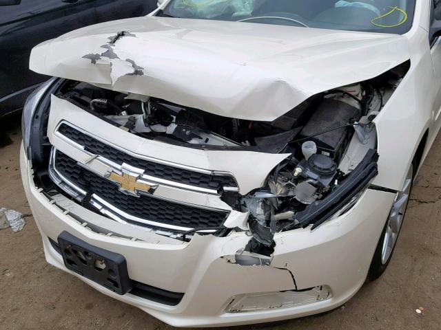 1G11C5SA7DF353362 - 2013 CHEVROLET MALIBU 1LT WHITE photo 9