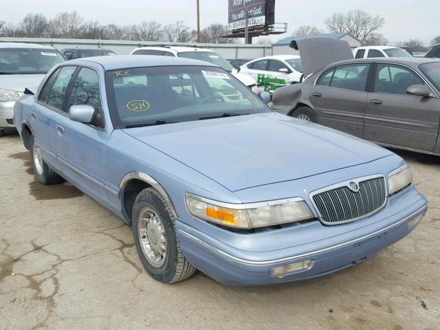 2MELM75W8VX698310 - 1997 MERCURY GRAND MARQ BLUE photo 1