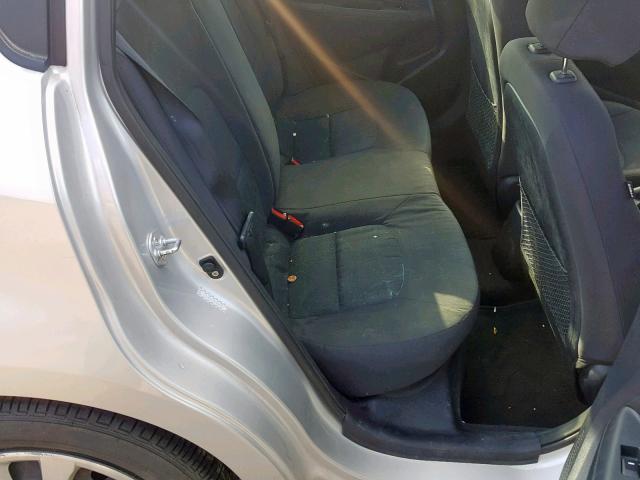 KNADM4A36C6084751 - 2012 KIA RIO LX SILVER photo 6