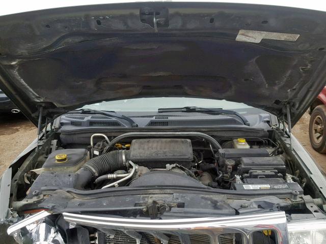 1J8HG48P17C528557 - 2007 JEEP COMMANDER GREEN photo 7