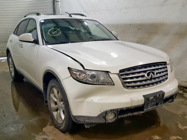 JNRAS08W15X221192 - 2005 INFINITI FX35 WHITE photo 1