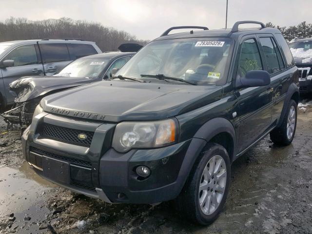 SALNE22224A438822 - 2004 LAND ROVER FREELANDER GREEN photo 2